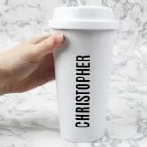 Thumbnail 5 - Personalised Double Walled Travel Mugs