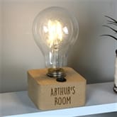 Thumbnail 10 - Personalised LED Bulb Table Lamps