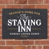 Thumbnail 1 - Personalised Staying Inn Metal Sign