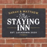 Thumbnail 2 - Personalised Staying Inn Metal Sign