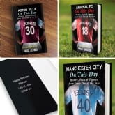Thumbnail 1 - Personalised On This Day Football Team Books