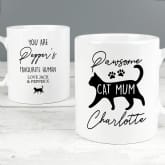 Thumbnail 3 - Personalised Pawsome Cat Mum Mug