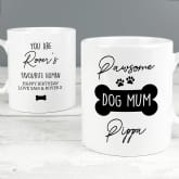 Thumbnail 1 - Personalised Pawsome Dog Mum Mug