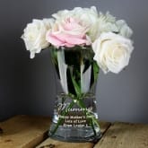 Thumbnail 1 - Personalised Love Heart Glass Vase