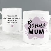 Thumbnail 1 - Personalised To My Bonus Mum Mug