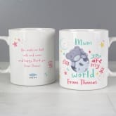 Thumbnail 4 - Personalised You Are My World Me To You Mug