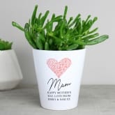 Thumbnail 5 - Personalised Modern Ceramic Plant Pots