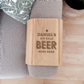 Thumbnail 2 - Personalised Beer Goes Here Sofa Tray