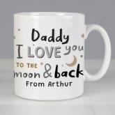 Thumbnail 1 - Personalised To the Moon and Back Mug