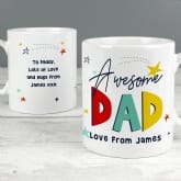 Thumbnail 1 - Personalised Awesome Dad Mug