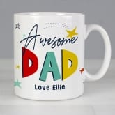 Thumbnail 2 - Personalised Awesome Dad Mug