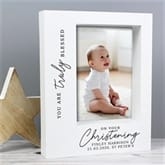 Thumbnail 1 - Truly Blessed Personalised Christening Frame