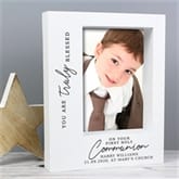 Thumbnail 1 - Truly Blessed Personalised Communion Frame