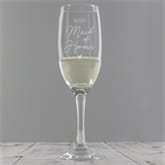 Thumbnail 1 - Maid of Honour Personalised Prosecco Glass