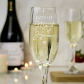 Thumbnail 1 - Maid of Honour Personalised Prosecco Glass