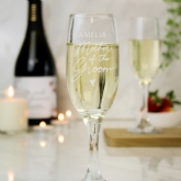 Thumbnail 2 - Mother of the Groom Personalised Champagne Glass