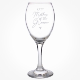 Thumbnail 5 - Mother of the Groom Personalised Wine Glass