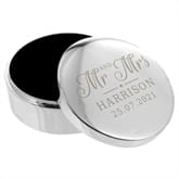 Thumbnail 3 - Mr and Mrs Personalised Ring Box