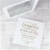 Thumbnail 4 - Happily Ever After Personalised Wedding Fund Money Box