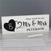 Thumbnail 1 - Personalised Rustic Countdown Block 