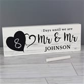 Thumbnail 3 - Personalised Rustic Countdown Block 