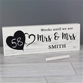 Thumbnail 2 - Personalised Rustic Countdown Block 