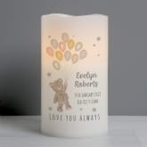 Thumbnail 1 - Personalised Teddy & Balloons Nightlight LED Candle