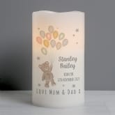 Thumbnail 3 - Personalised Teddy & Balloons Nightlight LED Candle