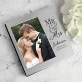Thumbnail 1 - Personalised Mr & Mrs 6x4 Photo Album