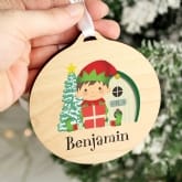 Thumbnail 6 - Personalised Wooden Christmas Decorations