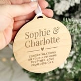 Thumbnail 9 - Personalised Wooden Christmas Decorations