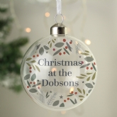 Thumbnail 10 - Personalised Glass Christmas Baubles