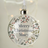 Thumbnail 11 - Personalised Glass Christmas Baubles