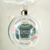 Thumbnail 4 - Personalised Glass Christmas Baubles