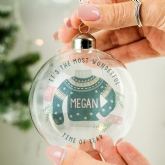 Thumbnail 5 - Personalised Glass Christmas Baubles
