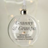 Thumbnail 3 - Personalised Glass Christmas Baubles