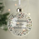 Thumbnail 8 - Personalised Glass Christmas Baubles
