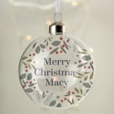 Thumbnail 9 - Personalised Glass Christmas Baubles