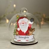 Thumbnail 11 - Personalised Wooden and Glass Christmas Baubles