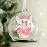 Thumbnail 6 - Personalised Wooden and Glass Christmas Baubles