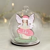 Thumbnail 7 - Personalised Wooden and Glass Christmas Baubles