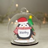 Thumbnail 9 - Personalised Wooden and Glass Christmas Baubles