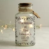 Thumbnail 11 - Personalised Christmas LED Glass Jars