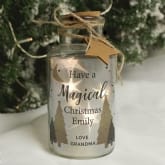 Thumbnail 2 - Personalised Christmas LED Glass Jars