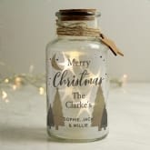 Thumbnail 4 - Personalised Christmas LED Glass Jars