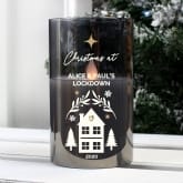 Thumbnail 4 - Personalised Smoked Glass Christmas LED Candles