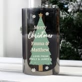 Thumbnail 5 - Personalised Smoked Glass Christmas LED Candles