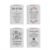 Thumbnail 11 - Personalised White Wooden Tea Light Holders