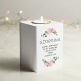 Thumbnail 5 - Personalised White Wooden Tea Light Holders