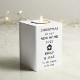 Thumbnail 7 - Personalised White Wooden Tea Light Holders